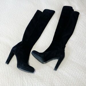 Stuart Weitzman Black Over the Knee Boots